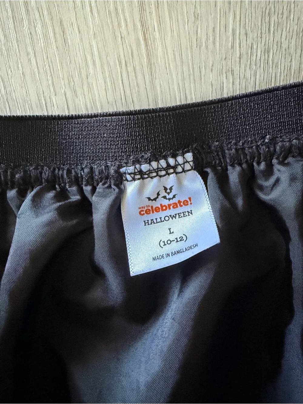 Celebrate It Black Tulle Skirt with Orange Star Pattern